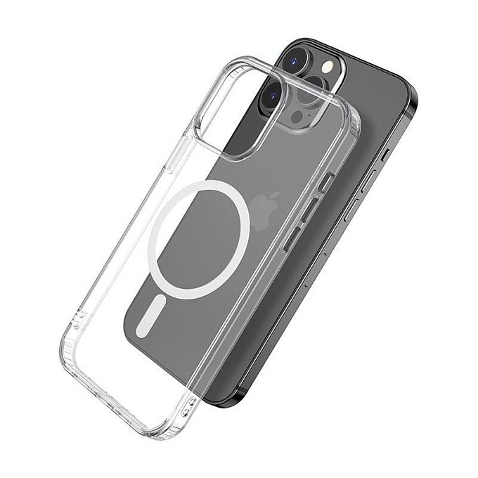 eStuff BERLIN iPhone 13 Pro Max Clear Magnetic Cover.