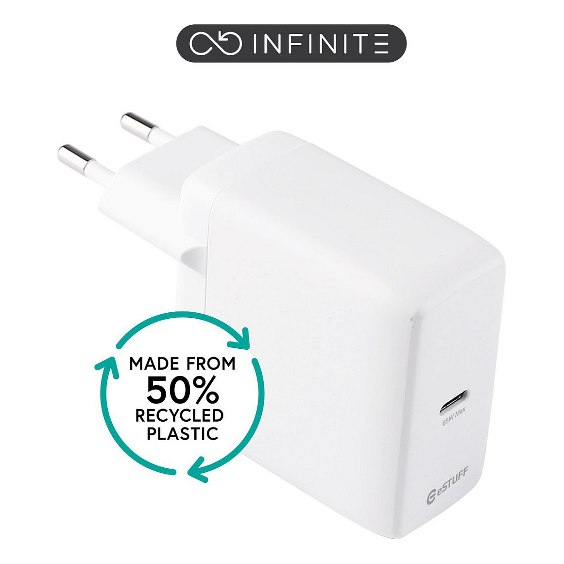 eStuff INFINITE (GRS) USBC Charger