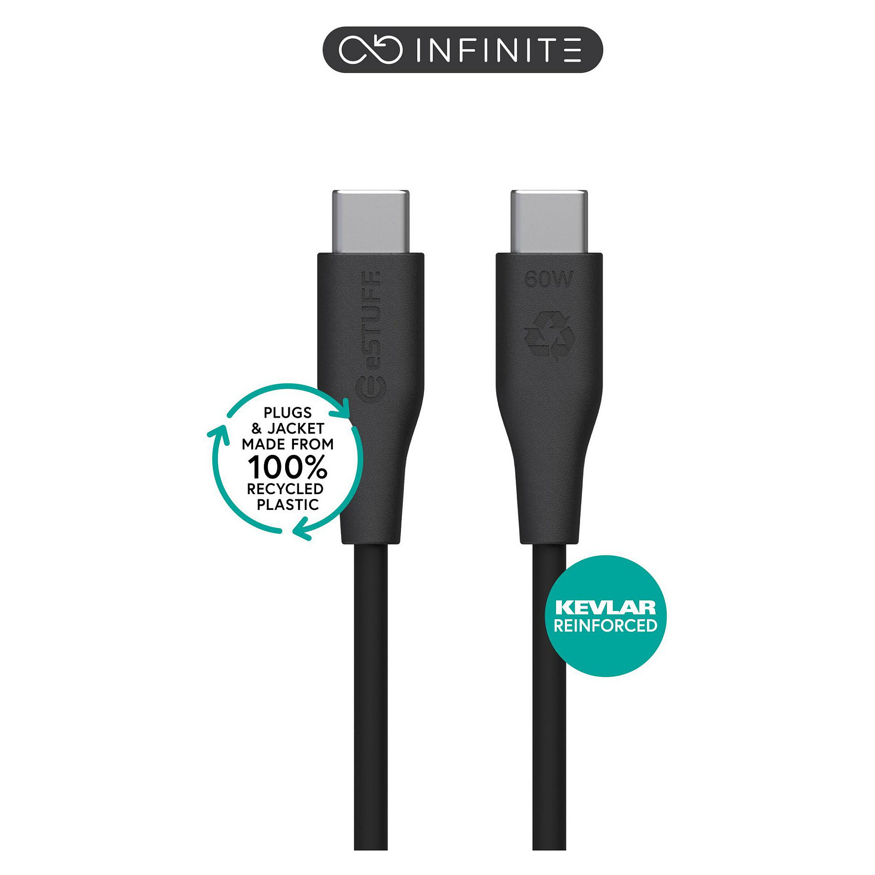 eStuff INFINITE (GRS) USBC to USBC