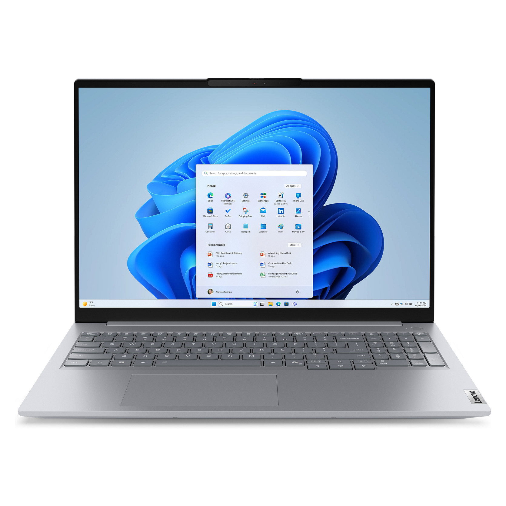 Lenovo ThinkBook 16 G8 IAL CU9-185H/16GB/512SSD/W11 Pro Nordic Layout
