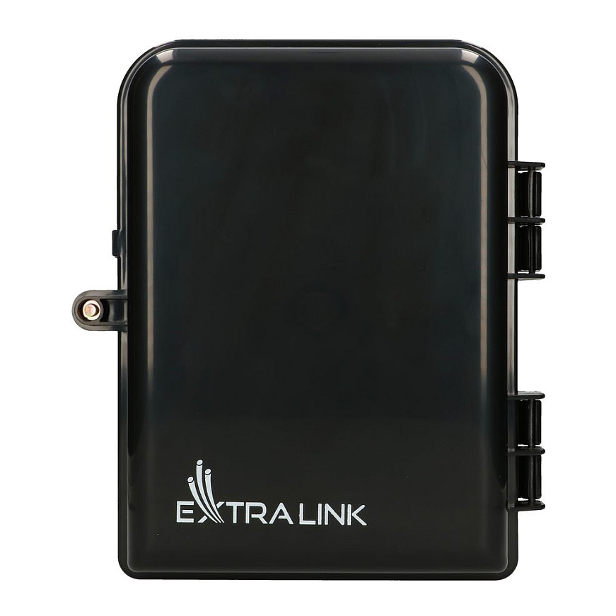 Eliza V2 Fibre Optic Terminal Box 16 Core Black Mid-span