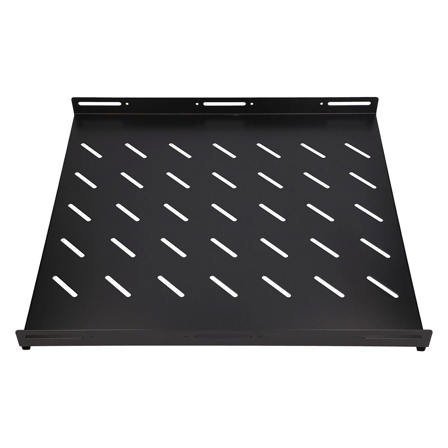 Fixed Shelf 1U 600mm Black 19inch 602 X 472mm Cabinetsa Depth of 800mm Metal 48.3cm