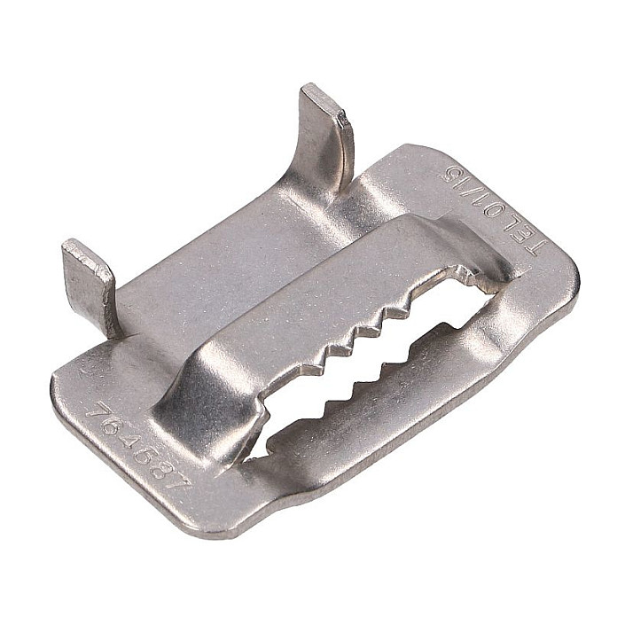 | Steel clamp | for 20mm steel strap, with jags