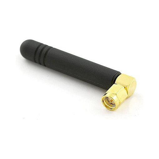 Antenne 2,4 GHz 2dBi Stummel Mini Omni indoor R-SMA schwarz