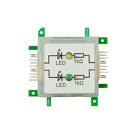 Brickâ€™Râ€™knowledge LED dual gelb & grün Signal durchverbunden Internet of Things (IoT)