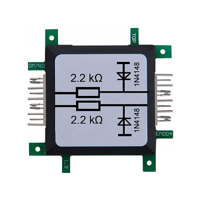 Brickâ€™Râ€™knowledge Widerstand 2,2K doppelt Ohm mit Schutzdiode Internet of Things (IoT)