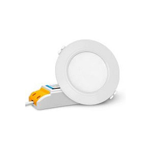 21 LED Panel Rund 6W RGB-WW (RGB-CCT) mit Funk und WLAN *Milight/Miboxer* Beleuchtung