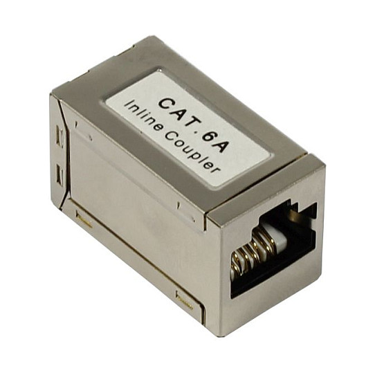 Kupplung,CAT6A,Buchse,1:1,8-pol., RJ45, slim line, Synergy 21,