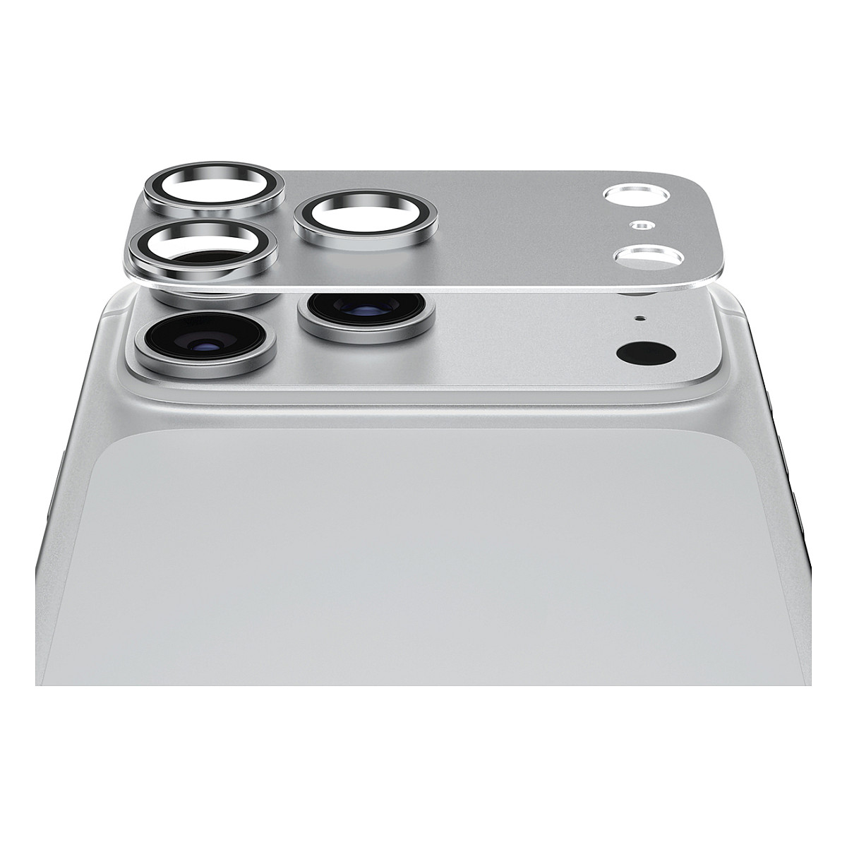 Fender iP 18 Pro Max Silber Kameraschutz