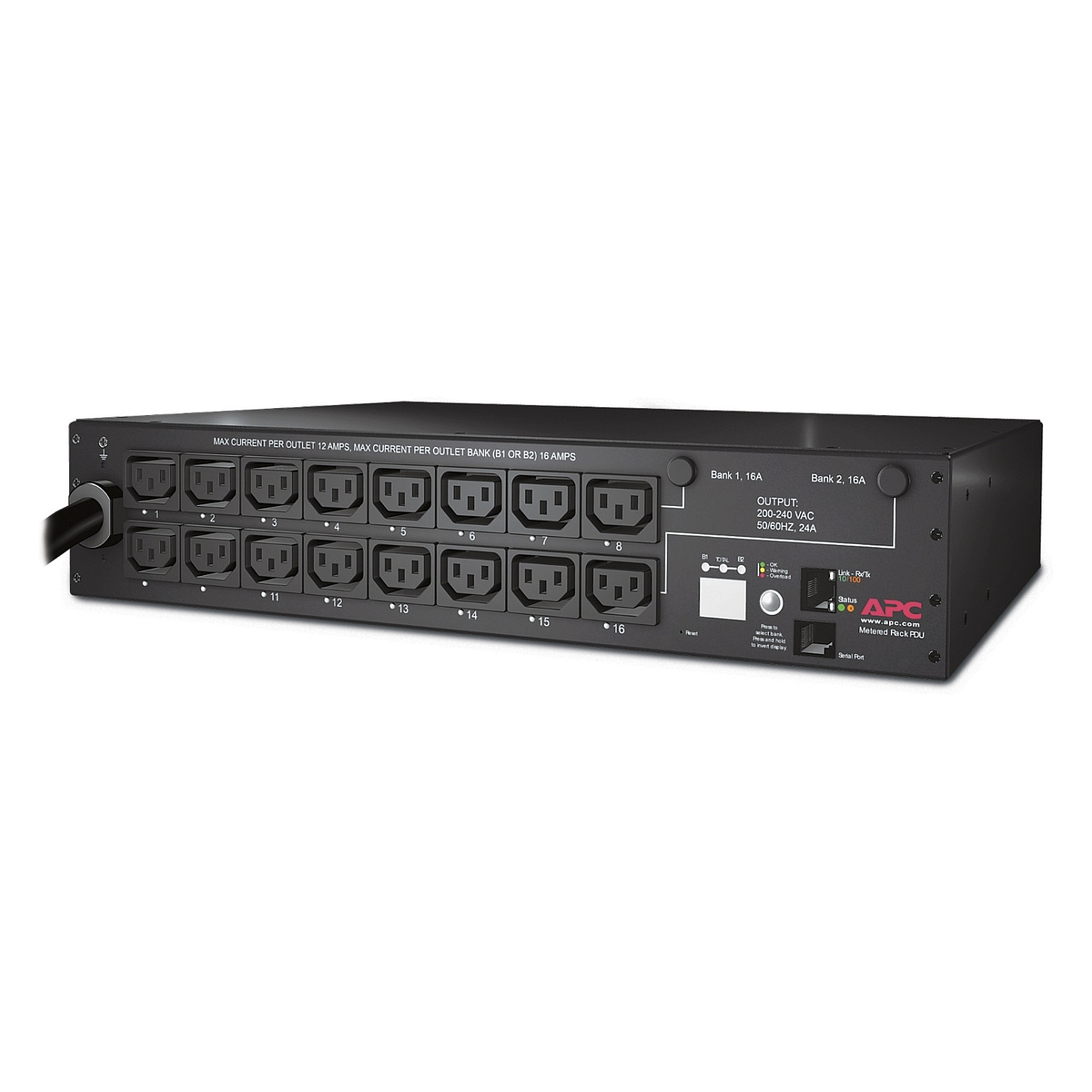 APC RACK PDU SWITCHED 2U 30A 208V 16 C13