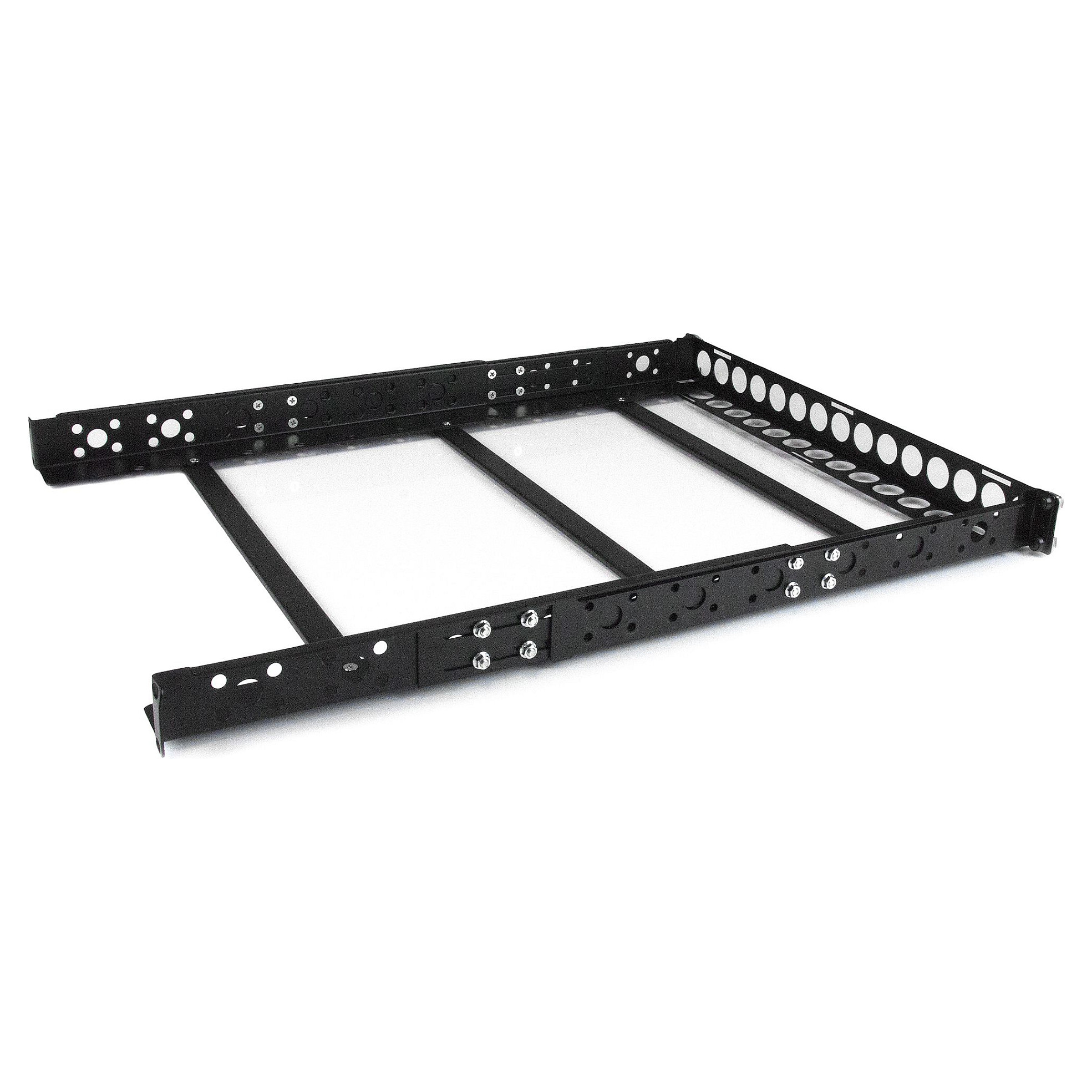 STARTECH.COM 1HE tiefenvestellbare 48,26cm 19Zoll Server Rack Schienen - Universal Rack Schiene