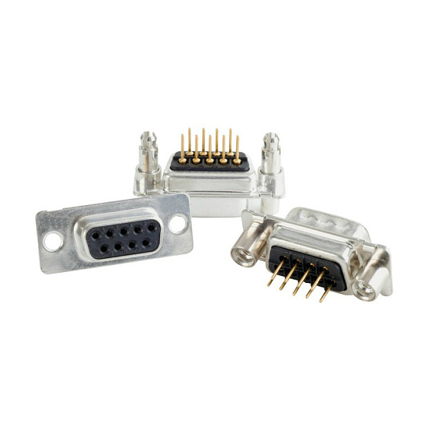 CONEC 9 pole D-Sub female PCB connector