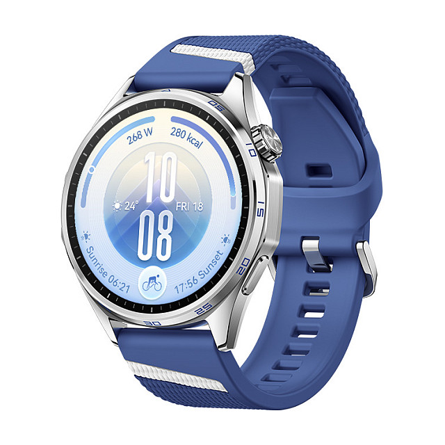 HUAWEI WATCH GT7 46mm Blue and White Fluoroelastomer Strap