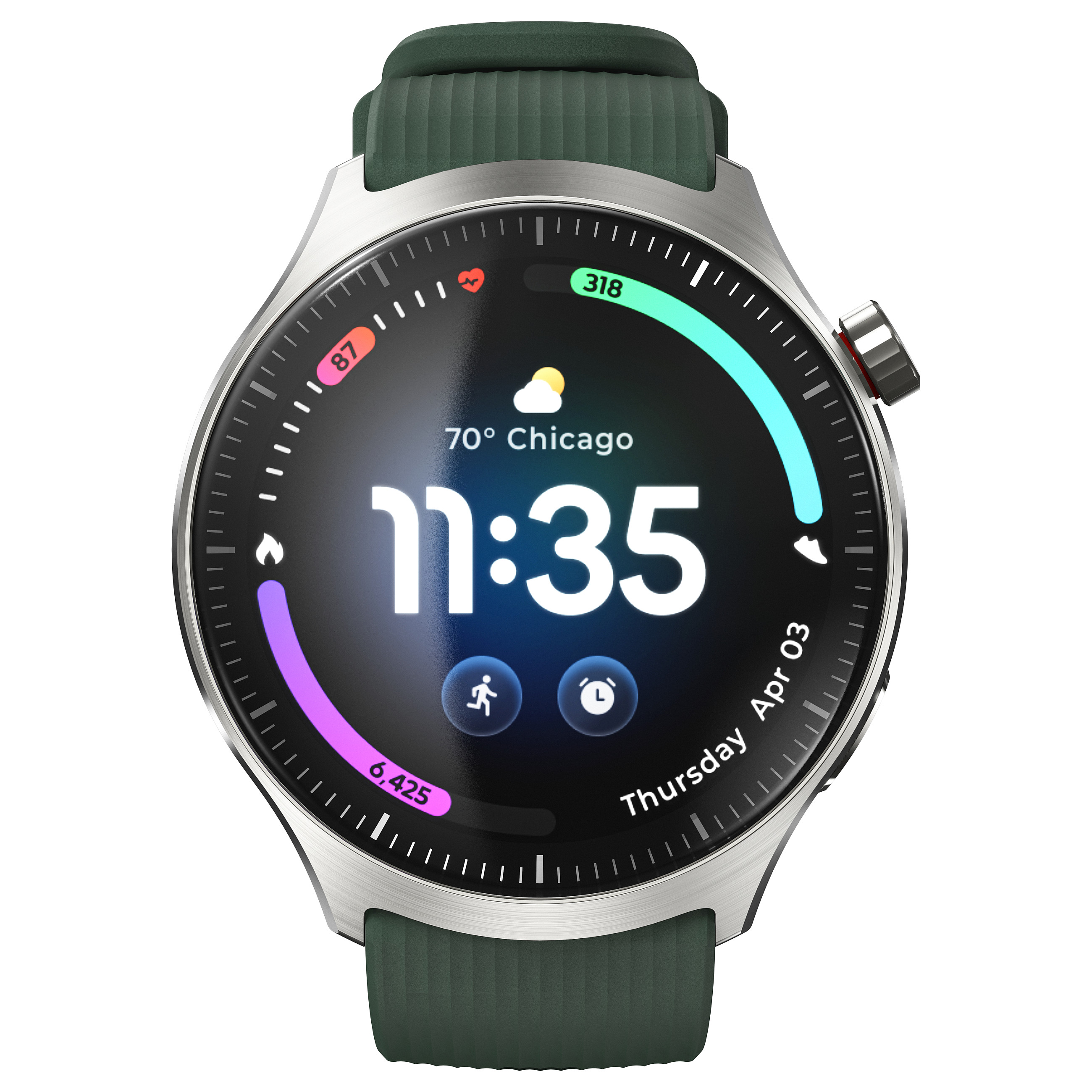 Motorola moto watch ultra 3,81 cm (1.5") P-OLED 46 mm Numérique 466