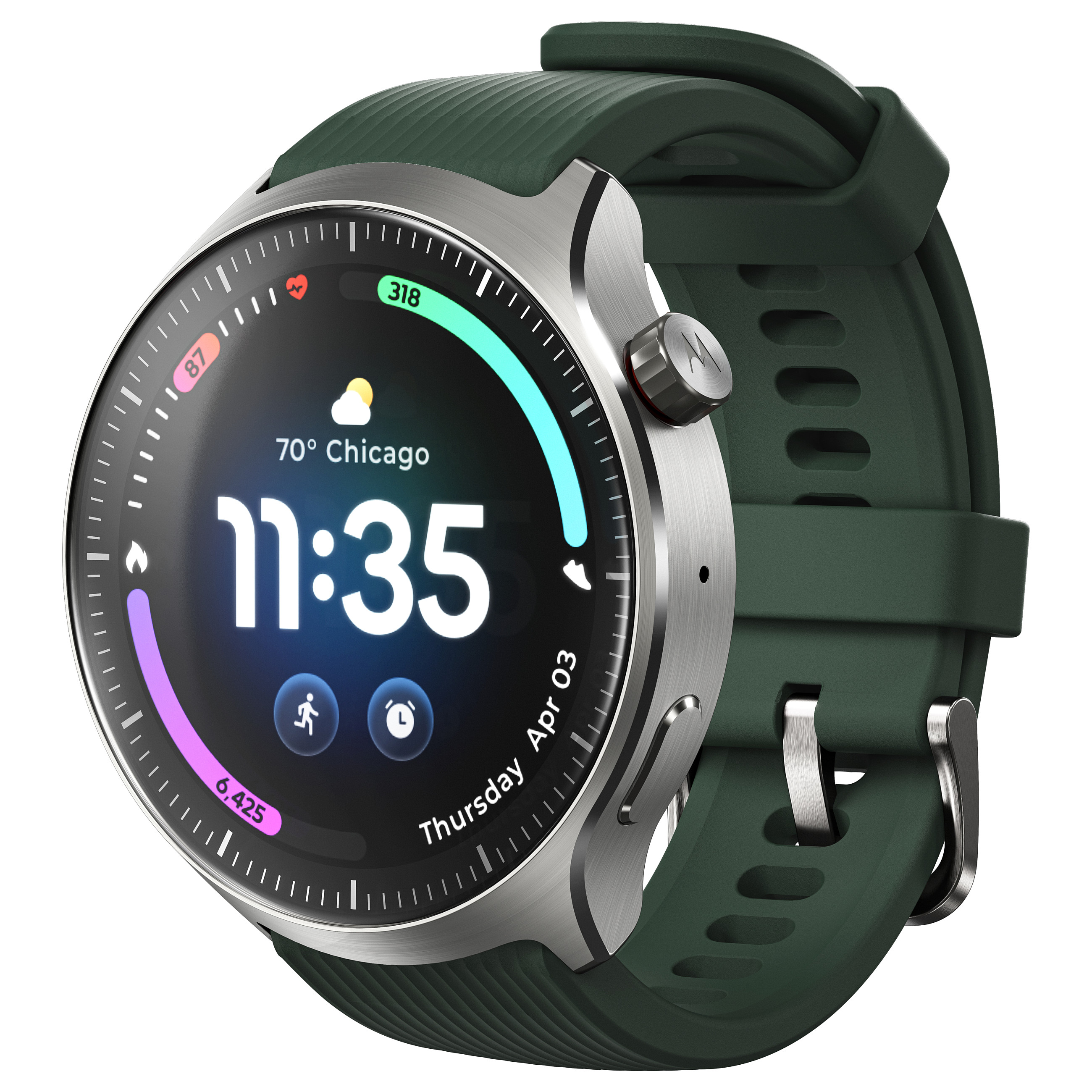 Motorola Moto Watch Ultra Silver