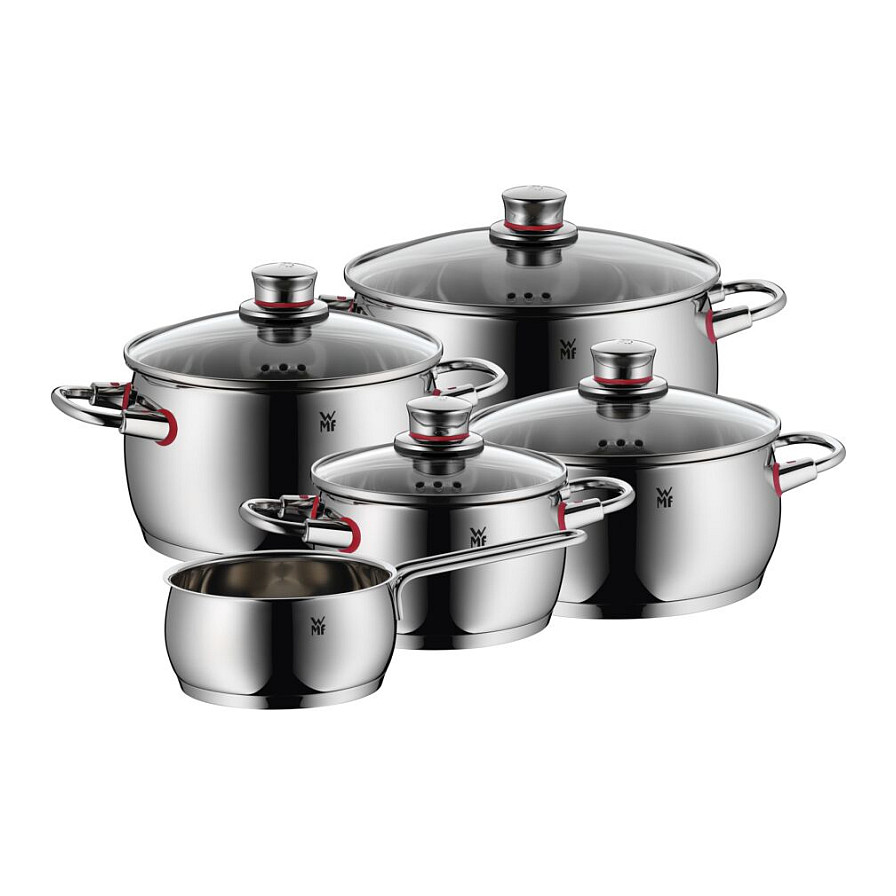 WMF Quality One Topf-Set, 5-teilig Haushaltskleingeräte