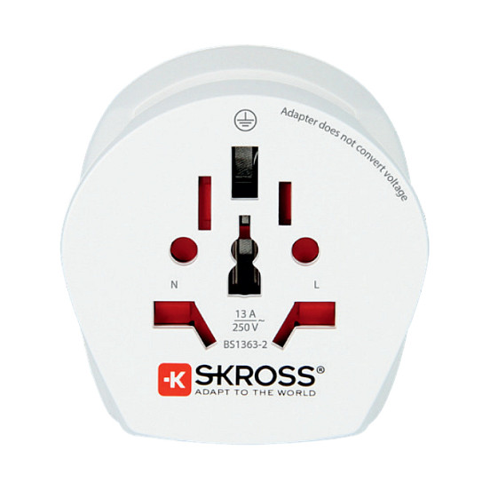 Skross Combo South Africa White, Retail