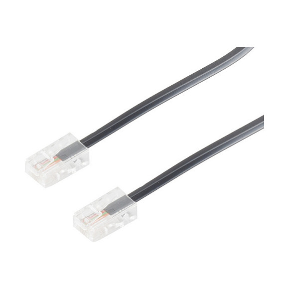 S-Impuls ISDN-Anschlusskabel RJ45 (8/4) - RJ45 (8/4) 10m (VF v.5) sw