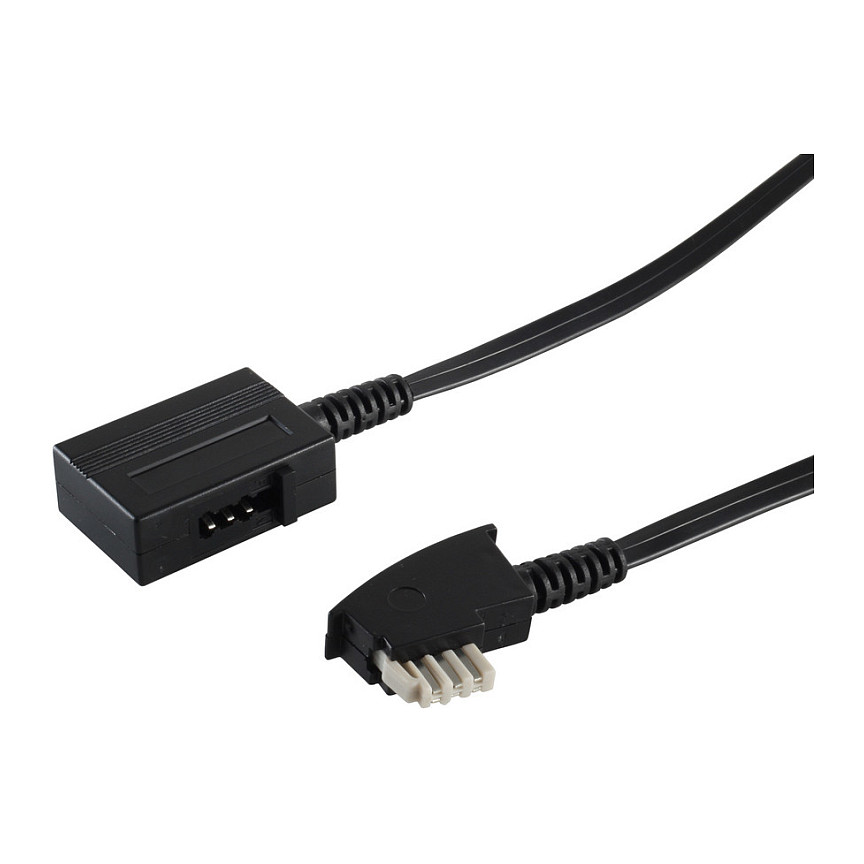S-Impuls TAE-F Stecker - TAE-F Kupplung 15m