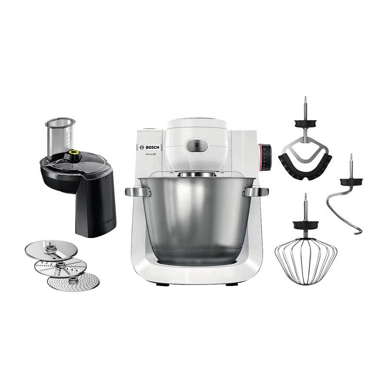 Bosch MUMS6EW13D Küchenmaschine Serie 6 1600 Watt weiß Haushaltskleingeräte