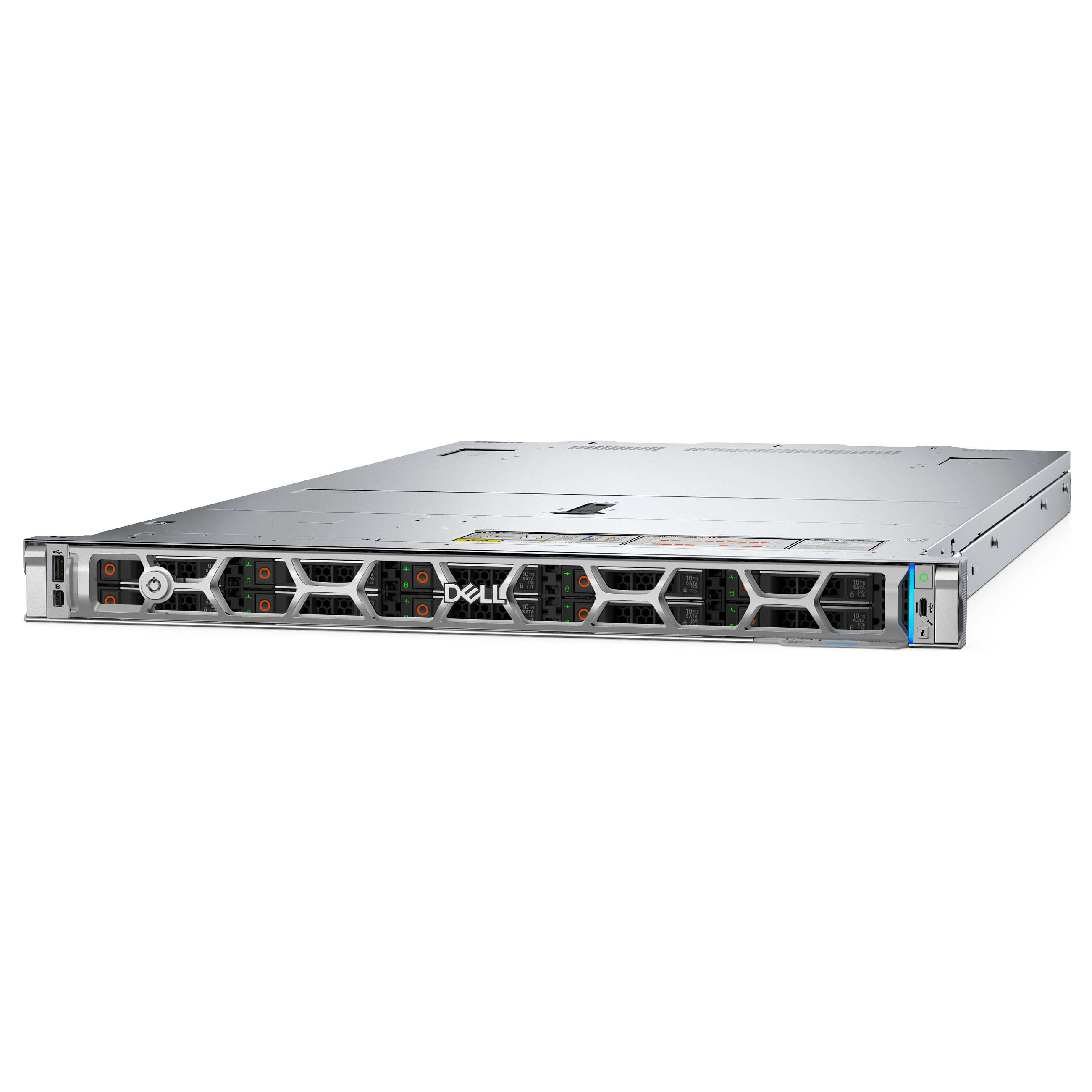 Server DELL PowerEdge R470 Smart Selection Intel Xeon 6517P 32GB 2x480GB SSD SATA 2x1100W H965i 3Yr Basic NBD