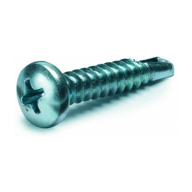 Cimco 190417, Schraube, Galvanisiertes Metall, Blech, Automotiv, Allgemeiner Nutzen, Vollgewinde, Kuppelkopf Werkzeuge