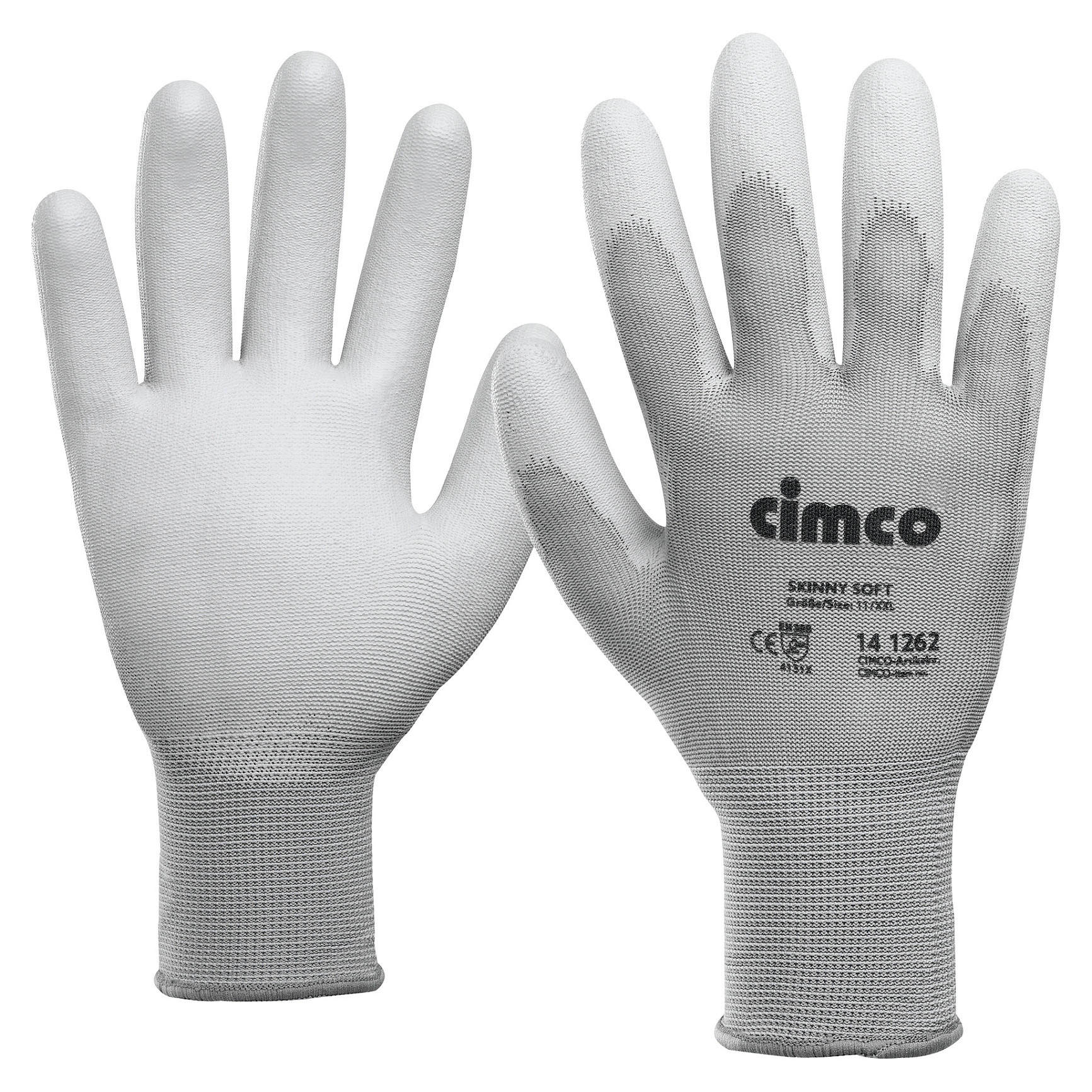 Cimco 141260, Werkstatthandschuhe, Grau, L Werkzeuge