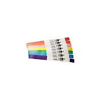 Zebra Z-Band UltraSoft, Krankenhaus-Armband, Blau, Weiß, Einfarbig, Klebstoff, 27,9 cm (11"")