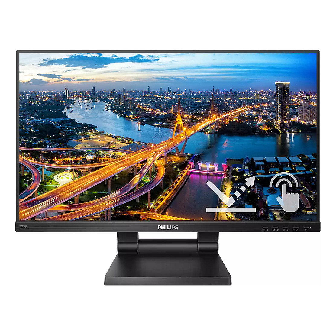 Philips B Line 222B1TC 22 1920 x 1080 (Full HD) VGA (HD-15) HDMI DisplayPort 75Hz Fold