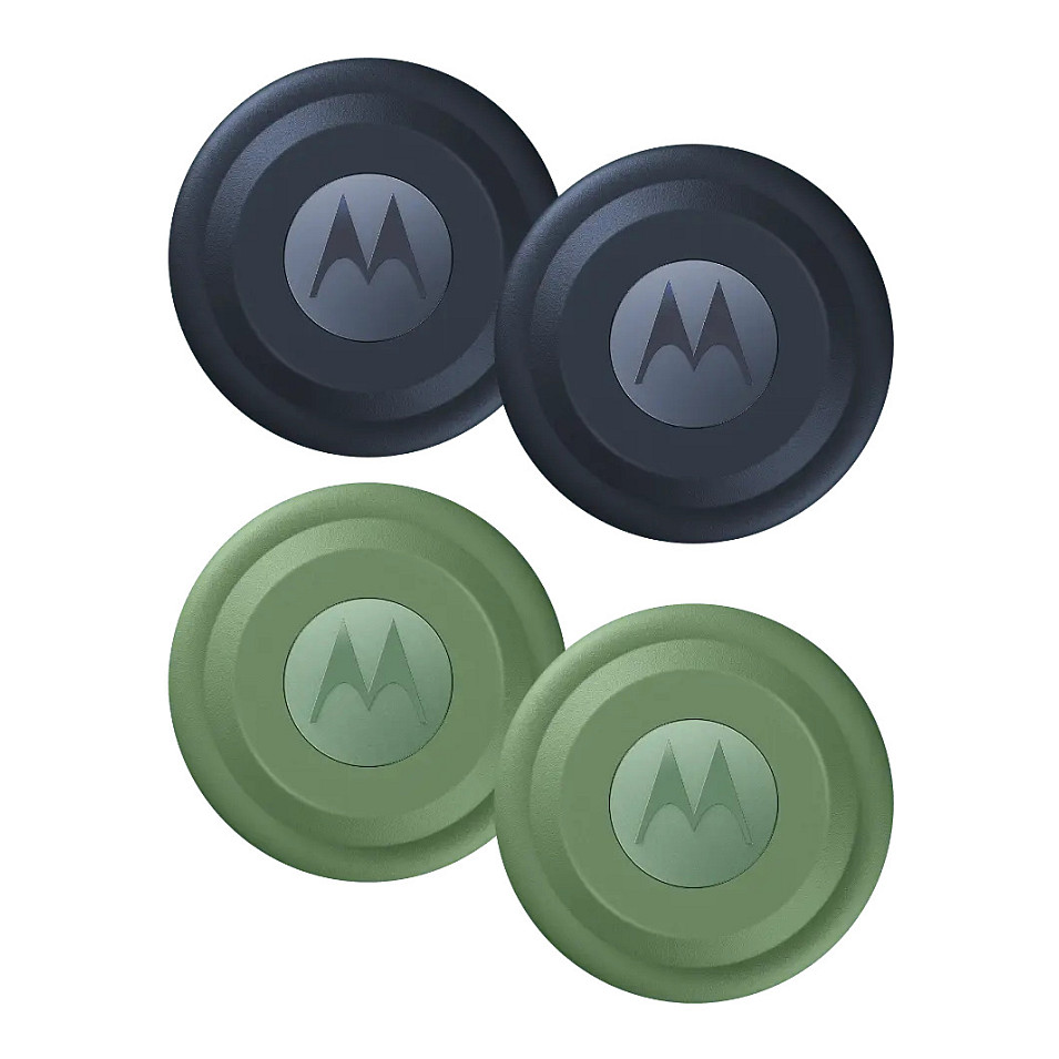 Motorola Moto Tag 4 Pack Blue & Green