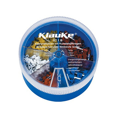 Klauke 171G, Gelb, Männlich, Gerade, 1 mm², 14,6 mm, 100 Stück(e)