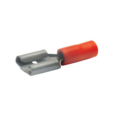 Klauke 720, Pin-Anschluss, Gerade, Rot, Messing, PVC, 1 mm², 0,5 mm² Elektroinstallation