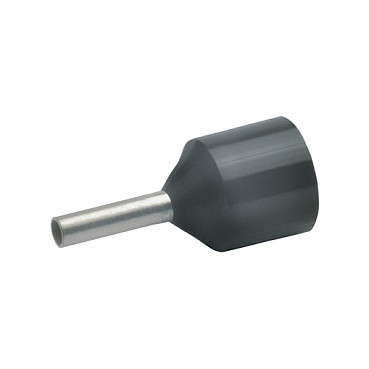 Klauke 43210, Pin-Anschluss, Gerade, Männlich, Schwarz, Kupfer, Polypropylen (PP), 1,5 mm² Elektroinstallation
