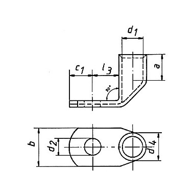 Klauke 47R12, 70 mm², M12, 25 Stück(e)