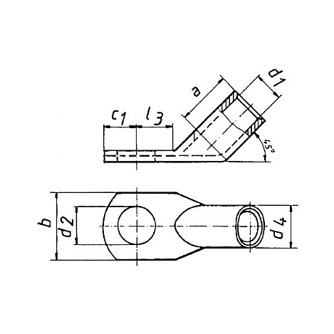 Klauke 47R1245, 70 mm², M12, 25 Stück(e)