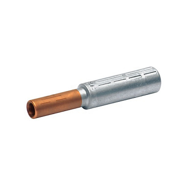 Klauke 326R50, Aluminium/Kupfer, Gerade, Kupfer, Metallisch, Aluminium, Kupfer, 50 mm², 77,5 mm Elektroinstallation