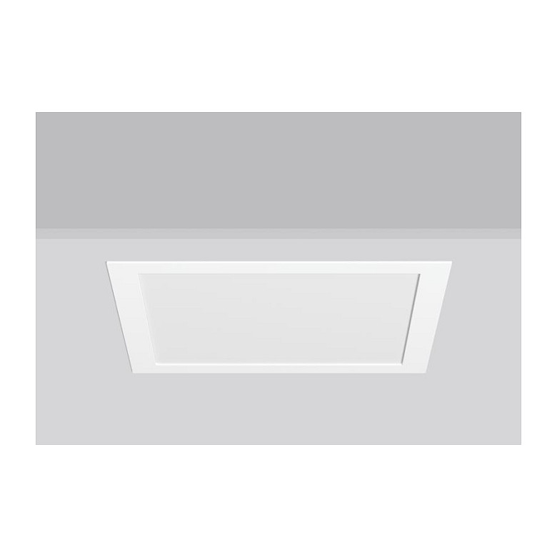HOME RZB 901817.002 TOLEDO FLAT+ square, 12...23 W, 1650...3050 lm, ws, Downlight