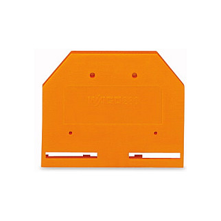 WAGO 280-302, Anschlussblockabdeckung, Orange, 2,5 mm, 40 mm, 30,5 mm, 1,89 g Elektroinstallation