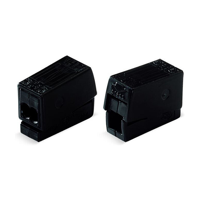 WAGO 224-114, 1 Stück(e), Schwarz, 75 - 120 °C, 9,5 mm, 20,5 mm, 15,5 mm Elektroinstallation