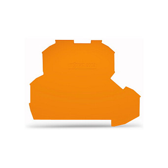 WAGO 2002-2292, Anschlussblockabdeckung, Orange, 0,8 mm, 69,7 mm, 51,7 mm, 2,41 g Elektroinstallation