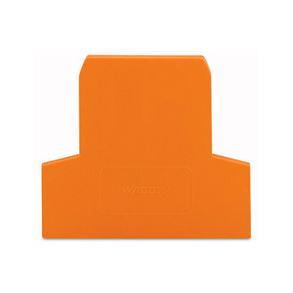 WAGO 281-309, Anschlussblocktrenner, Orange, 2,5 mm, 60 mm, 55,3 mm, 3,26 g Elektroinstallation