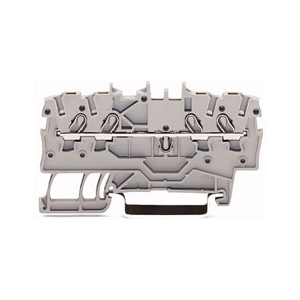 WAGO Durchgangsklemme 4Leiter Elektroinstallation