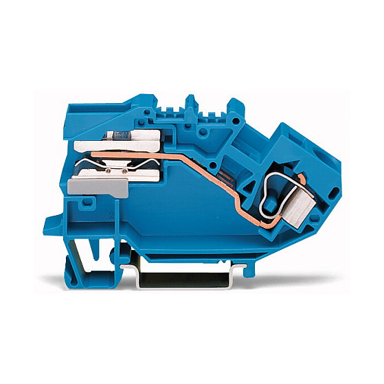 WAGO N-Trennklemme 1-Leiter 784-613 10qmm blau Elektroinstallation