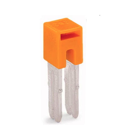 WAGO 282-424, Anschlussblocktrenner, Orange Elektroinstallation