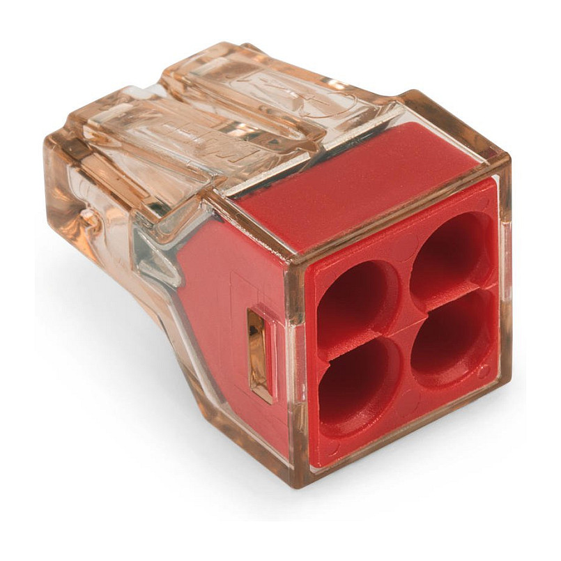 WAGO 773-604, Rot, 32 A, 400 V, 9,2 mm, 13,1 mm Elektroinstallation