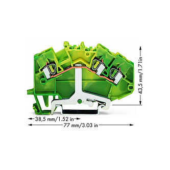 WAGO 780-637, 5 mm, 77 mm, 43,5 mm