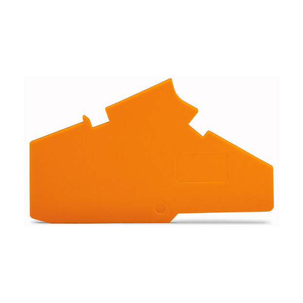 WAGO 282-385, Anschlussblocktrenner, Orange, 1,5 mm, 122 mm, 65,6 mm, 9,4 g Elektroinstallation