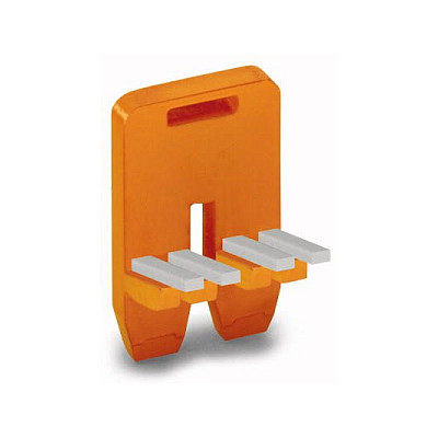 WAGO 282-442, Anschlussblocktrenner, 1 Stück(e), Orange, 2,459 g Elektroinstallation
