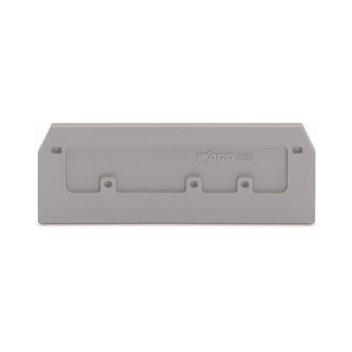 WAGO 280-374, Anschlussblocktrenner, Grau, 2,5 mm, 69,4 mm, 28,5 mm, 2,972 g Elektroinstallation