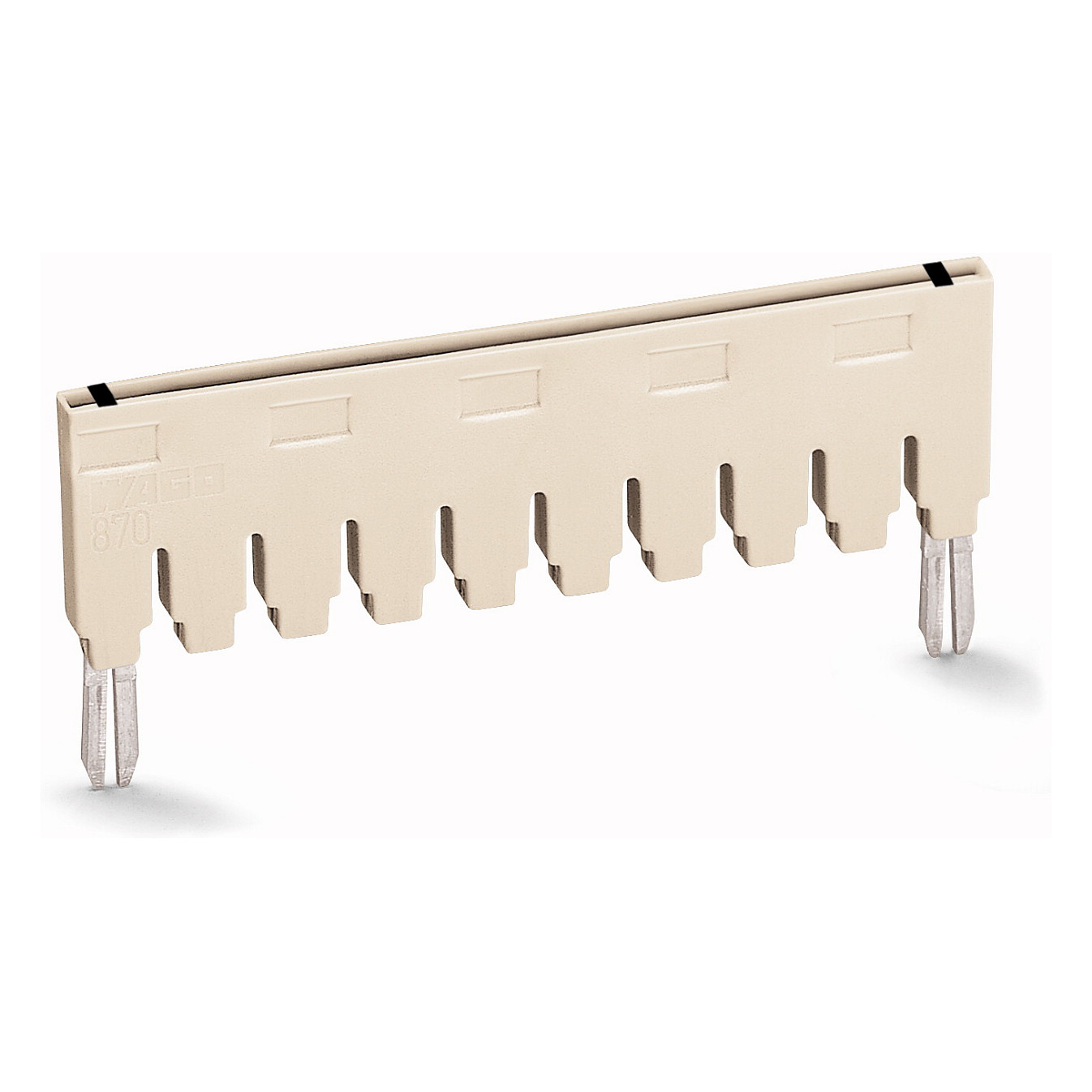 WAGO Kammbrücke 870-433 Elektroinstallation